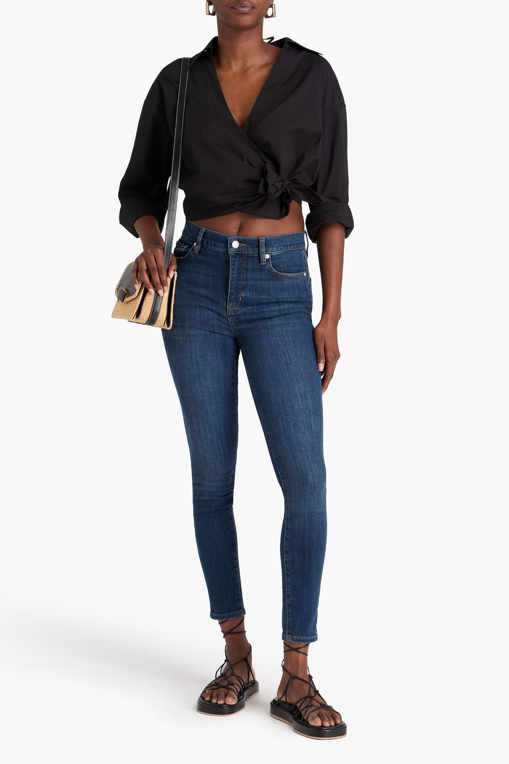 FRAME Le High Skinny high-rise skinny jeans