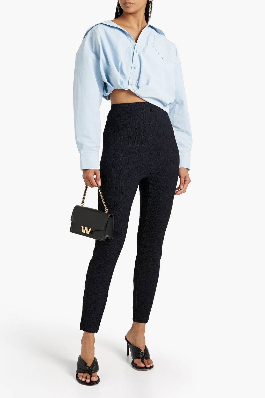ALEXANDERWANG.T Stretch-knit leggings