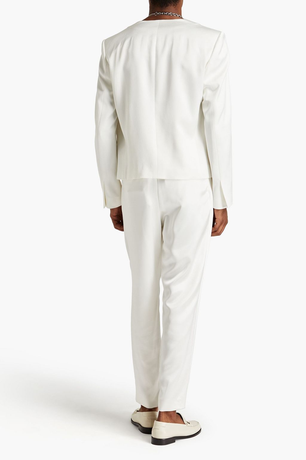BALMAIN بليزر من ساتان الكريب