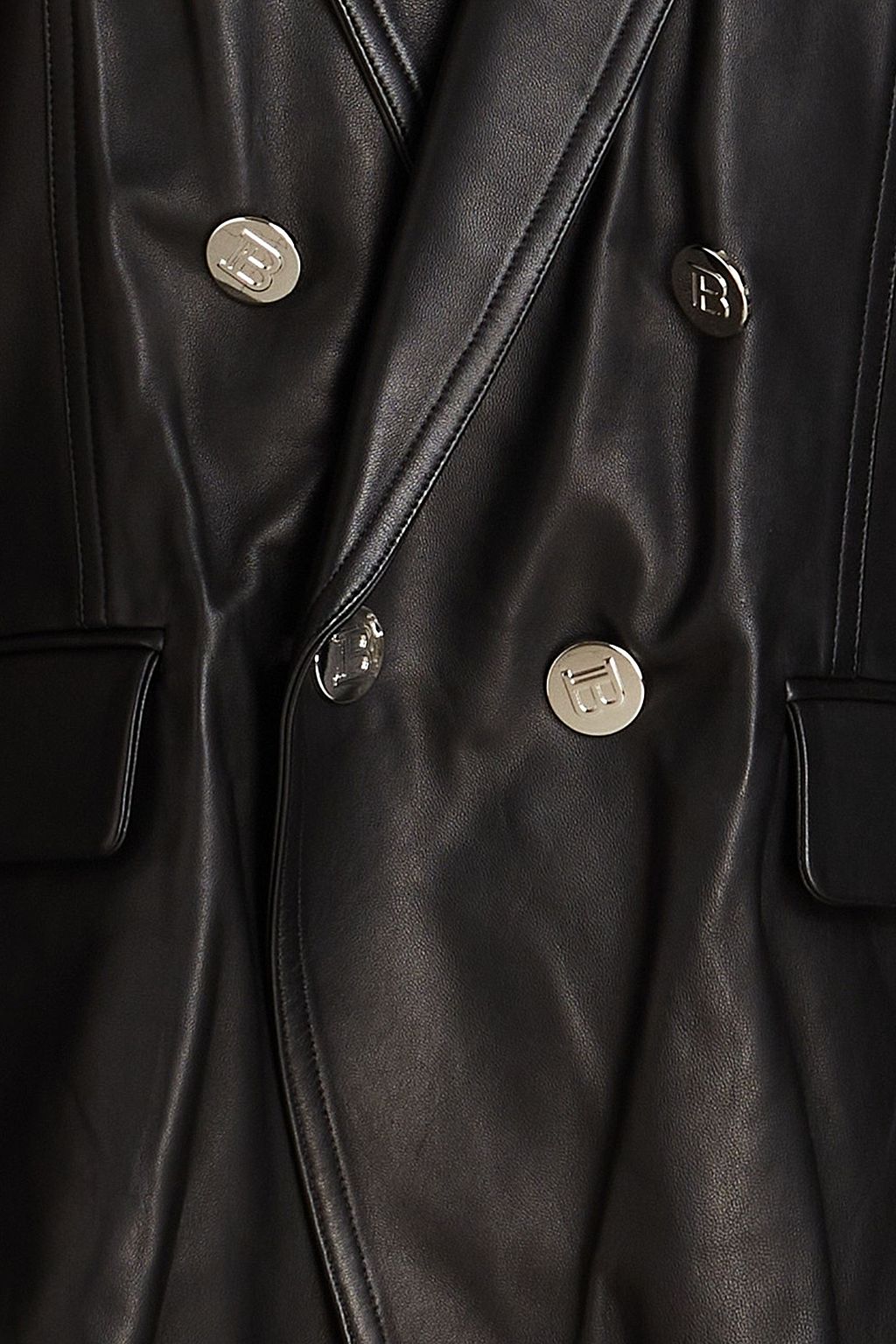 BALMAIN Leather blazer