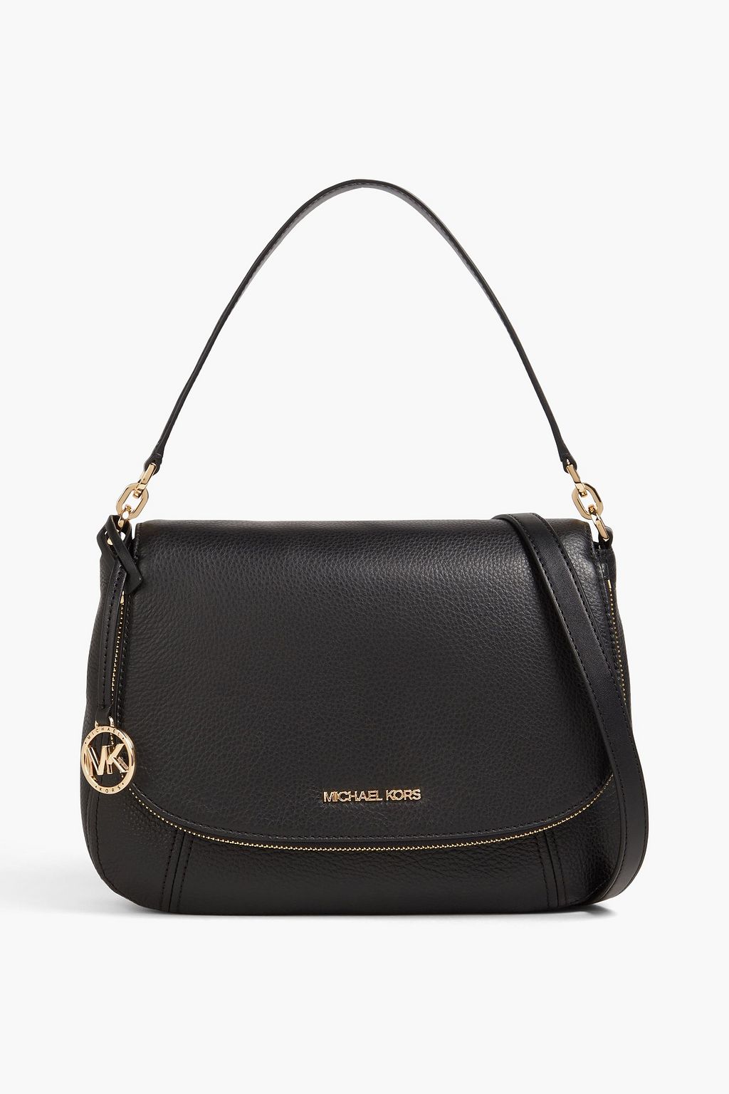 MICHAEL MICHAEL KORS Bedford pebbled-leather shoulder bag | THE OUTNET