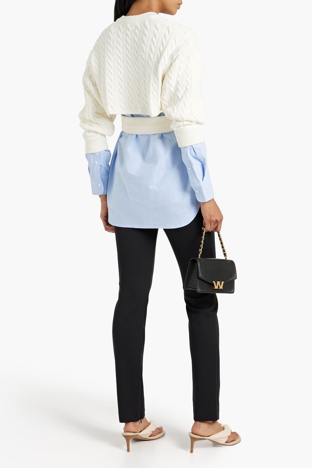 ALEXANDERWANG.T Crepe slim-leg pants