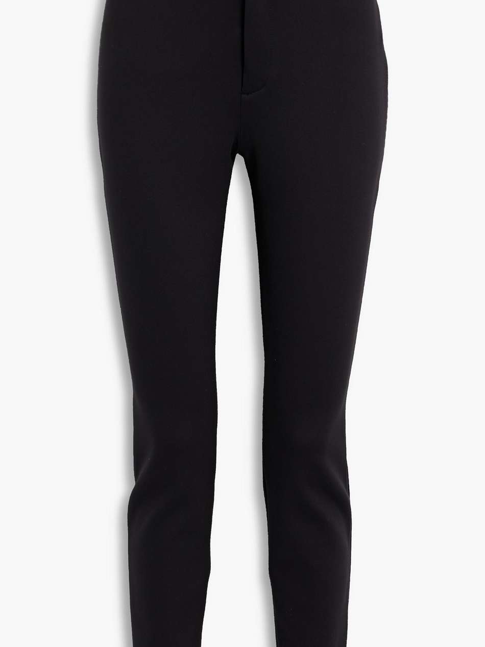 crepe slim-leg pants