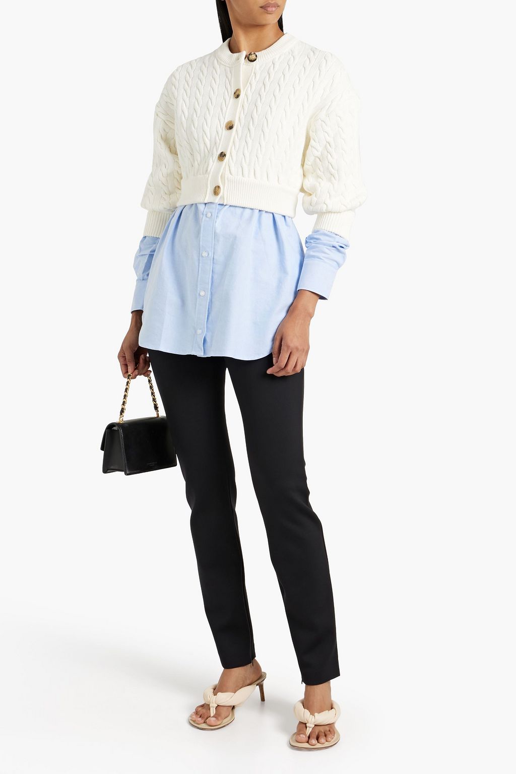 ALEXANDERWANG.T Crepe slim-leg pants