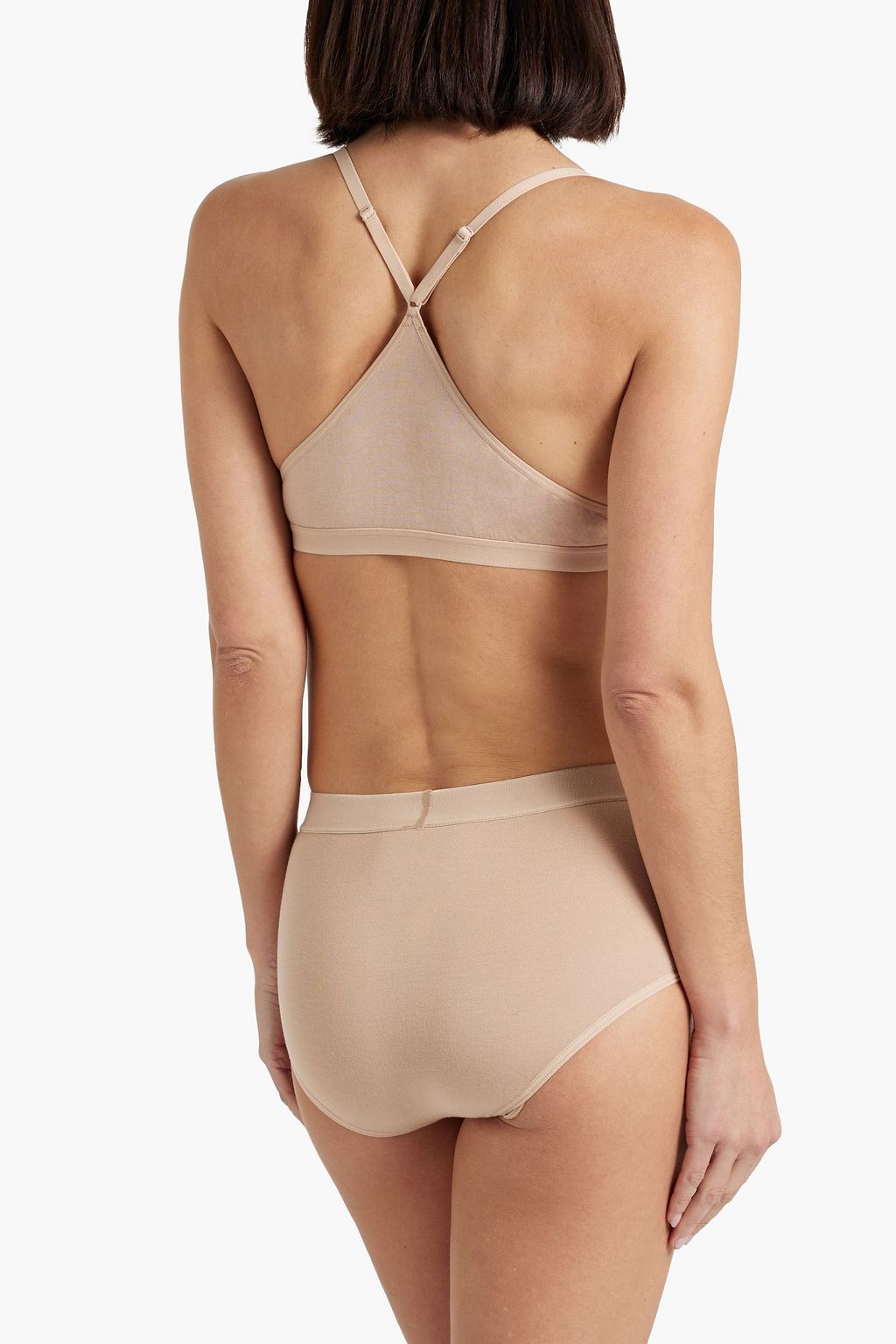 BASERANGE Bamboo-blend jersey bra top