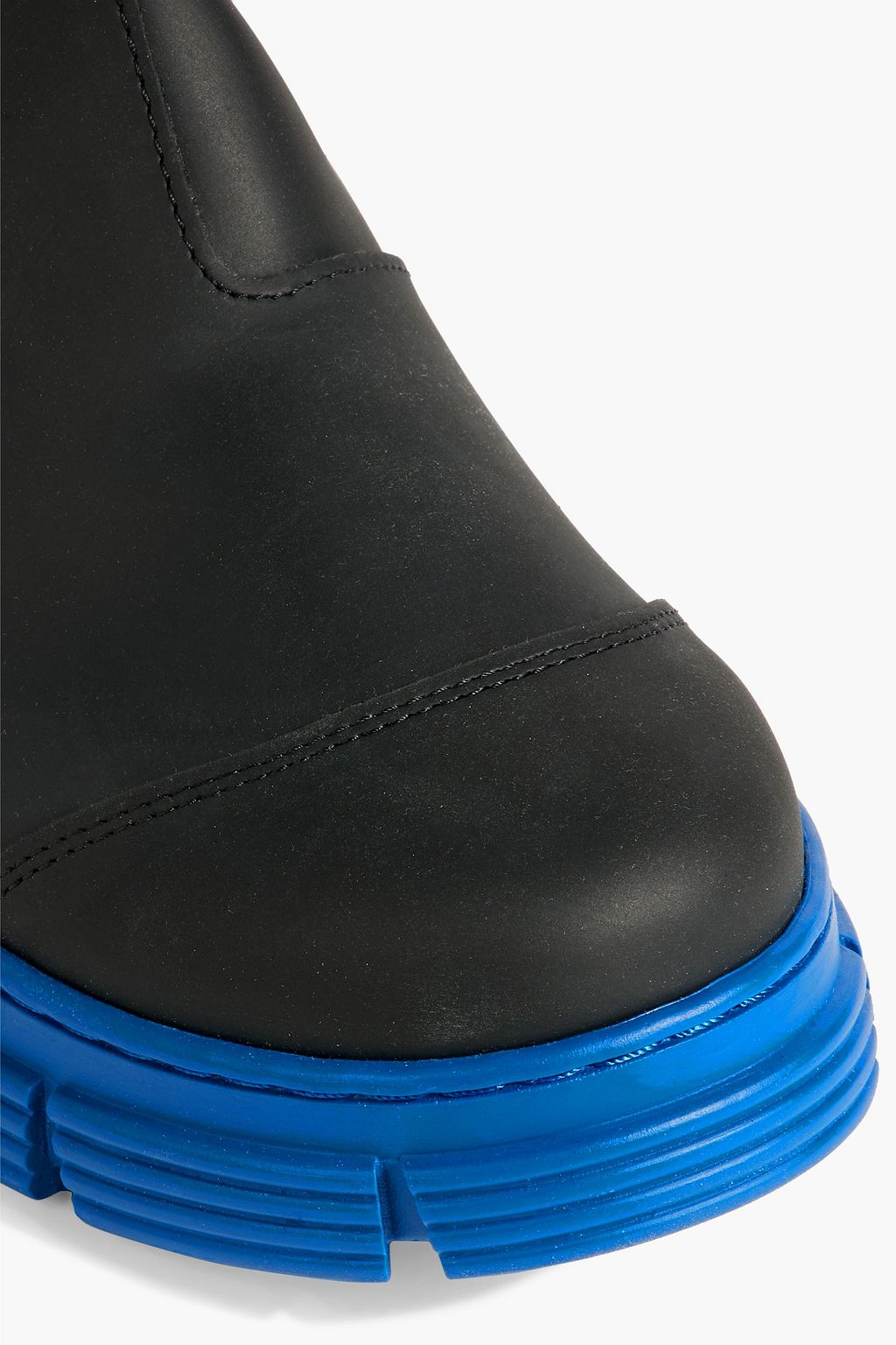 GANNI Two-tone rubber rain boots