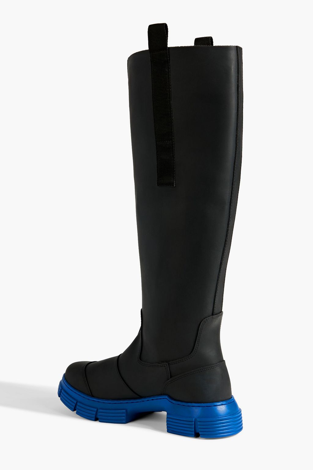 GANNI Two-tone rubber rain boots