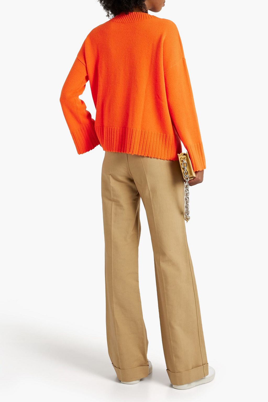 AUTUMN CASHMERE Distressed cashmere sweater