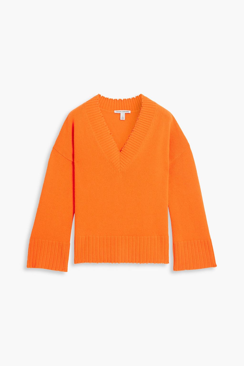 Distressed cashmere hotsell sweater
