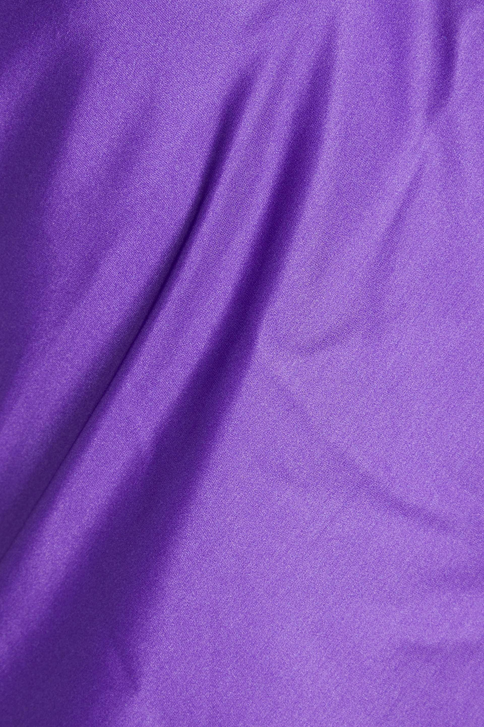 OLIVIA RUBIN COLLEEN OPEN-BACK SATIN-CREPE HALTERNECK MAXI DRESS