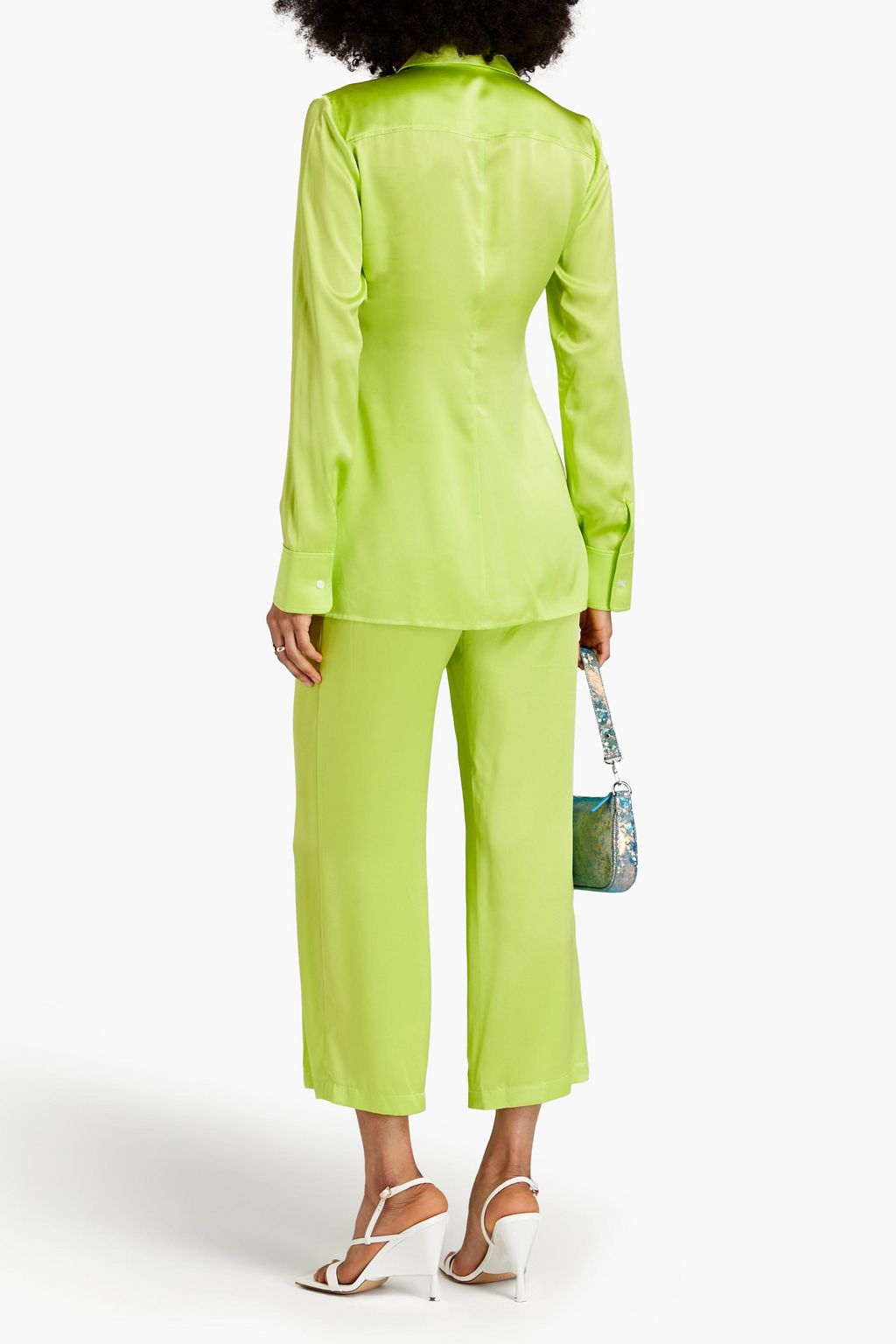 ALEXANDERWANG.T Silk-satin shirt
