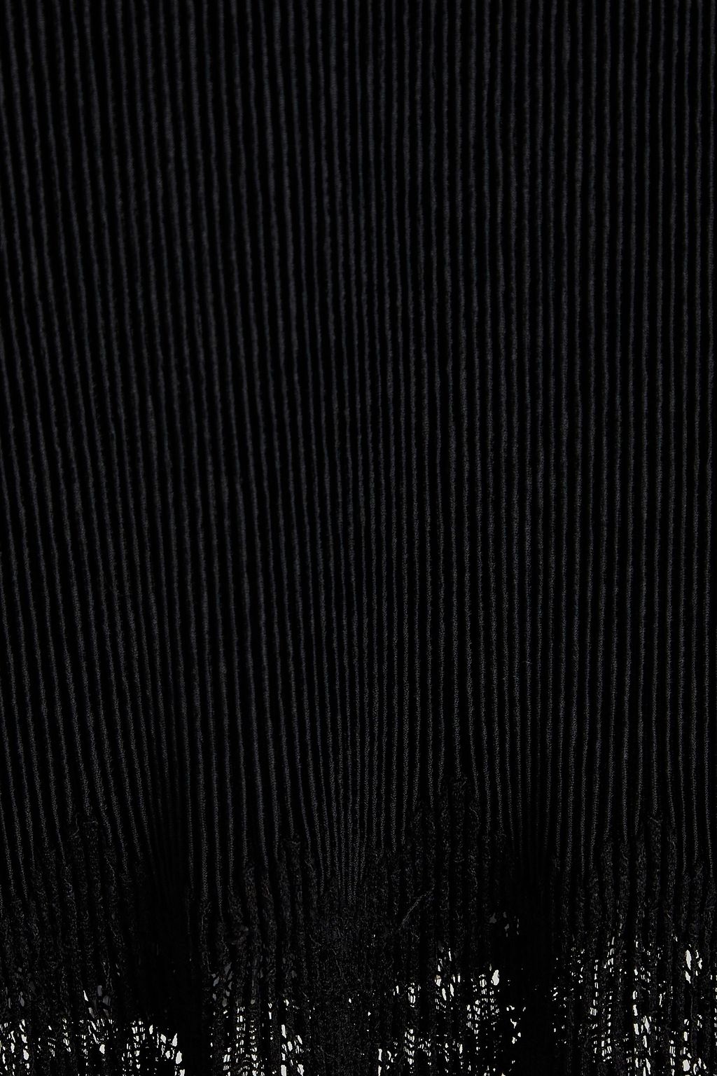 ALEXANDERWANG.T Appliquéd plissé-crepe mini slip dress