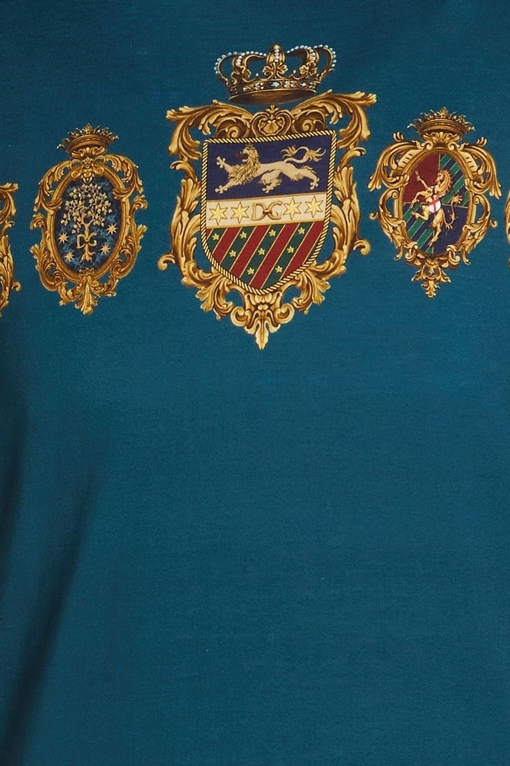 DOLCE&GABBANA T-Shirt aus Baumwoll-Jersey mit Print