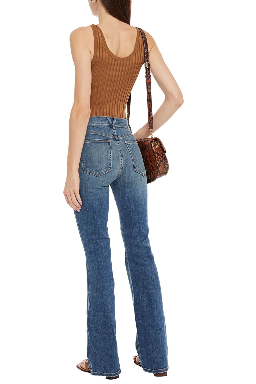 VERONICA BEARD Tanktop aus Rippstrick