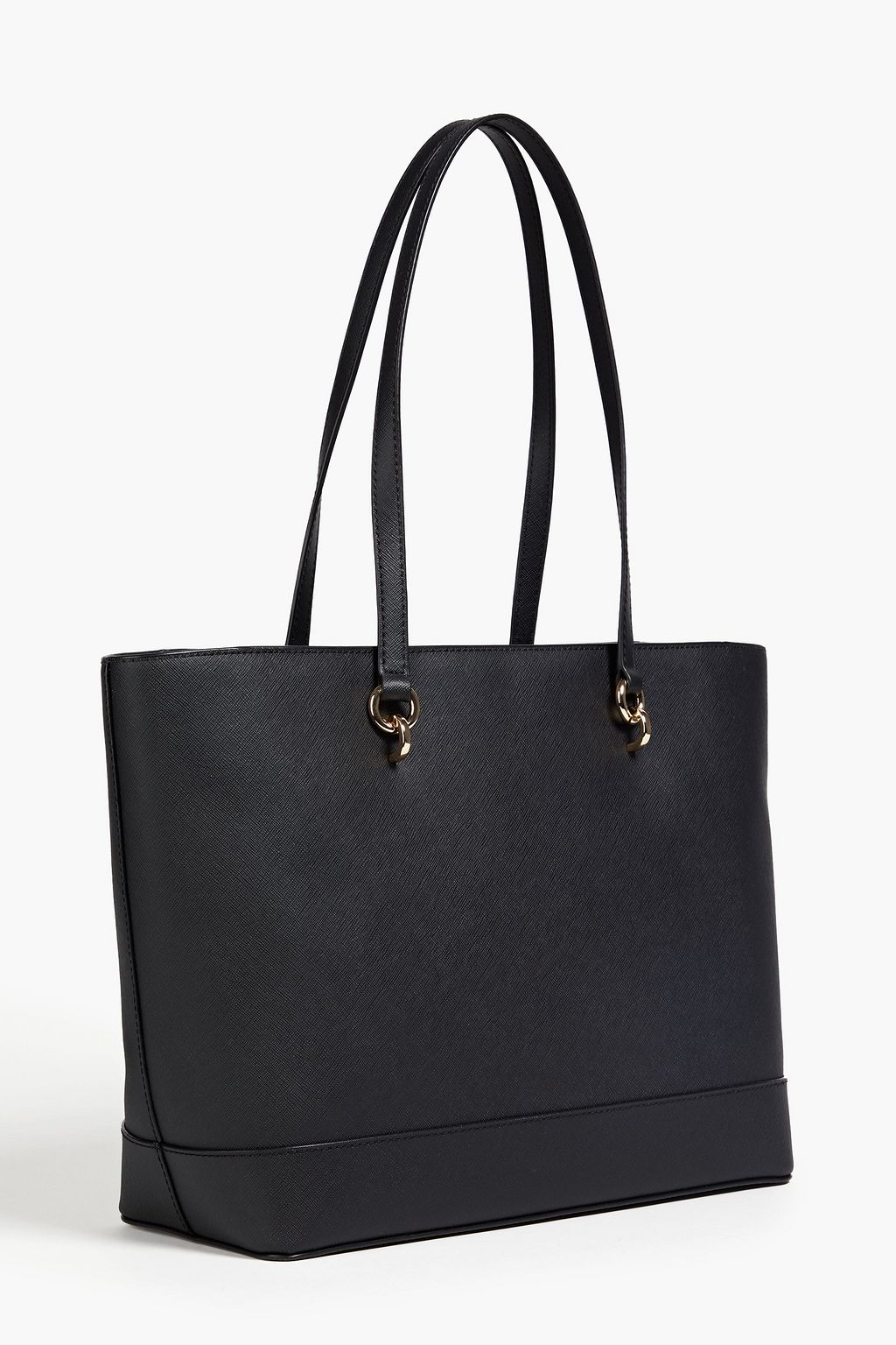 MICHAEL MICHAEL KORS Jet Set chain-embellished faux textured-leather tote