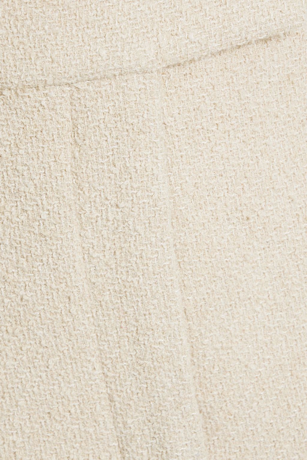 BY MALENE BIRGER بنطال «سيماس» بأرجل واسعة من التويد المصنوع من مزيج من القطن
