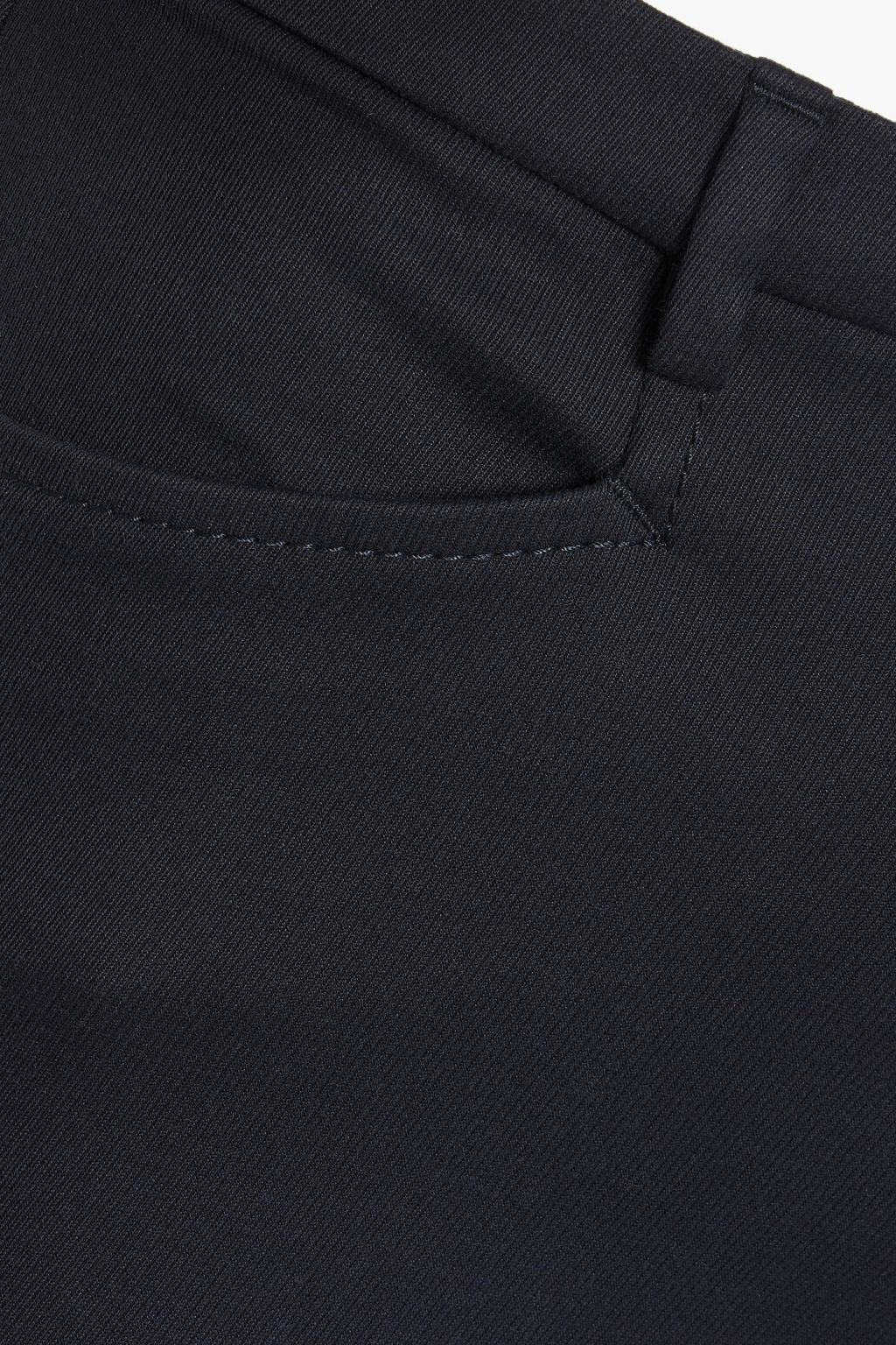 LORO PIANA Varenne cotton-blend twill slim-leg pants