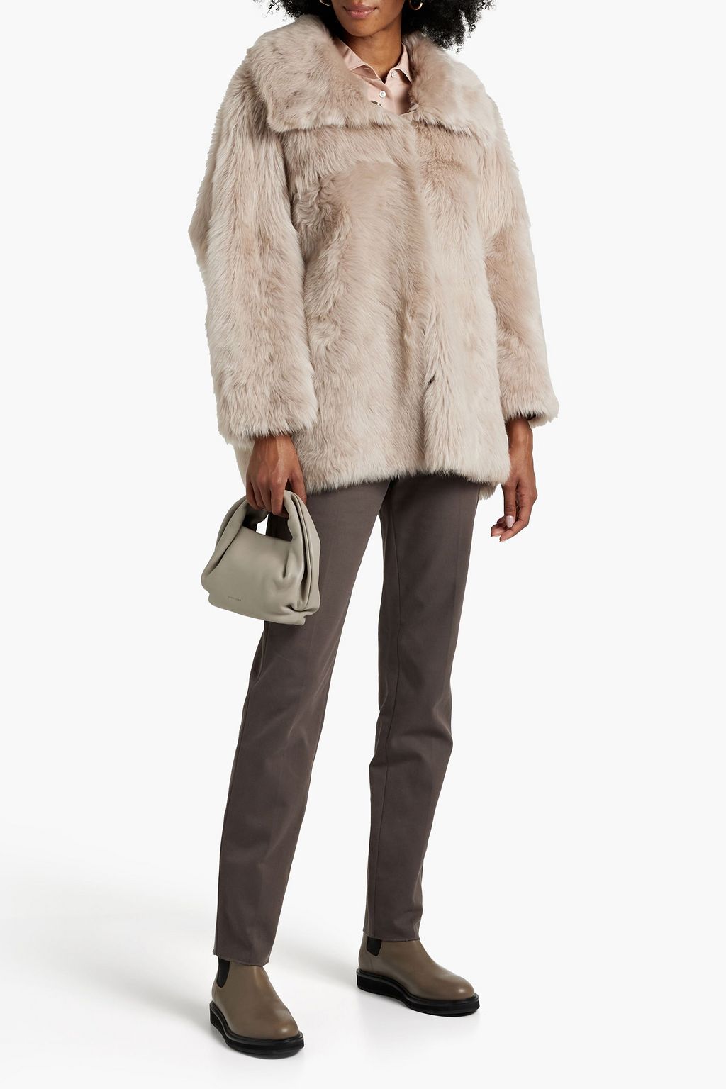 KARL DONOGHUE Oversized shearling jacket