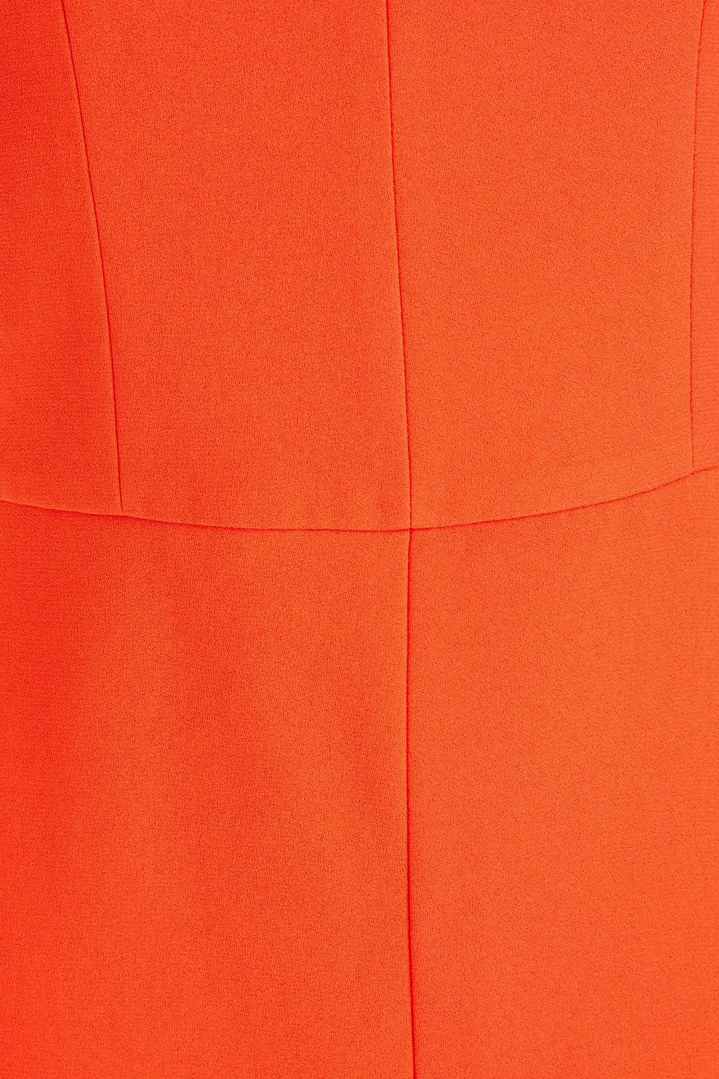 RASARIO Cutout crepe maxi dress