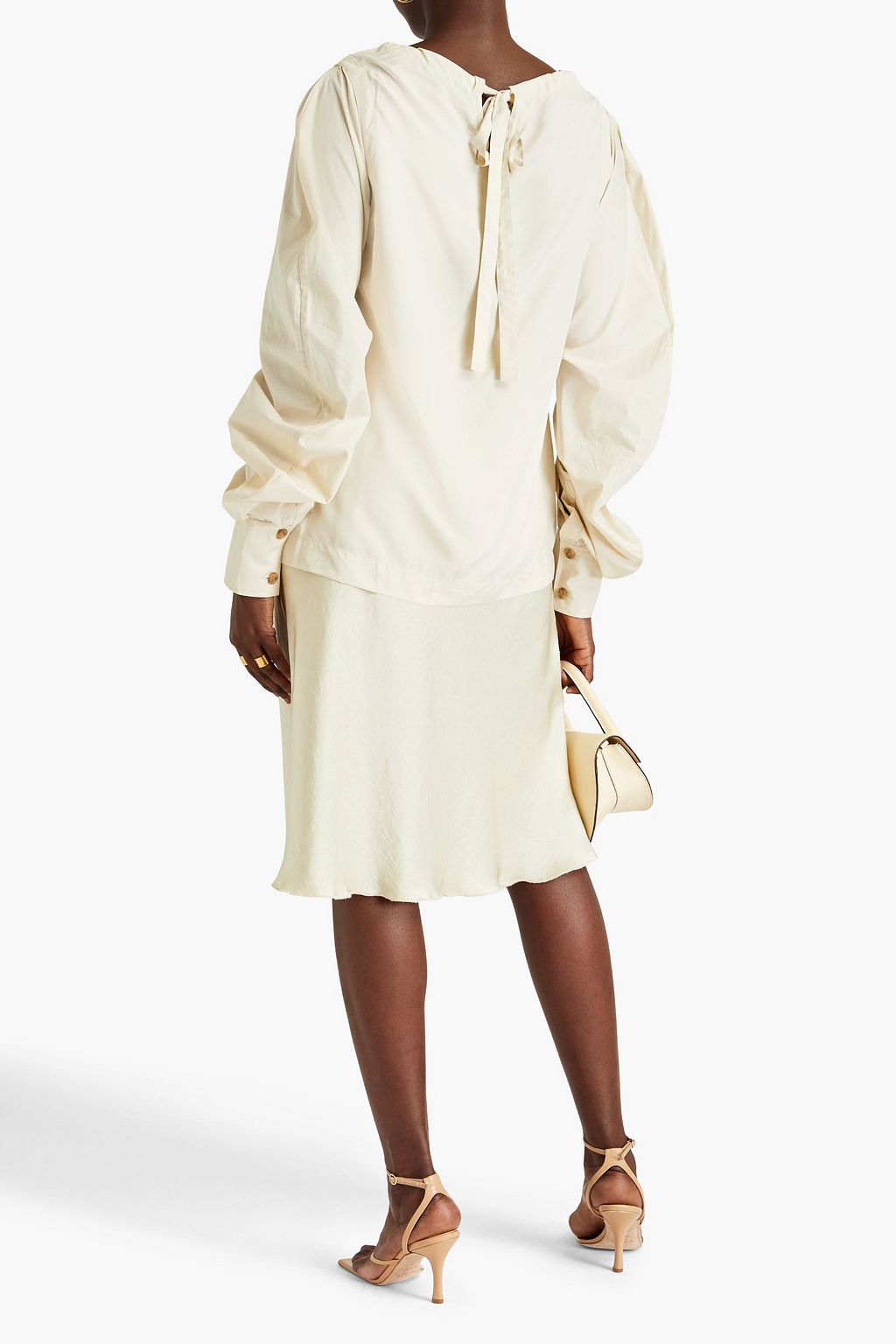 REJINA PYO Stevie Bluse aus Shell und Baumwolle mit Cut-outs