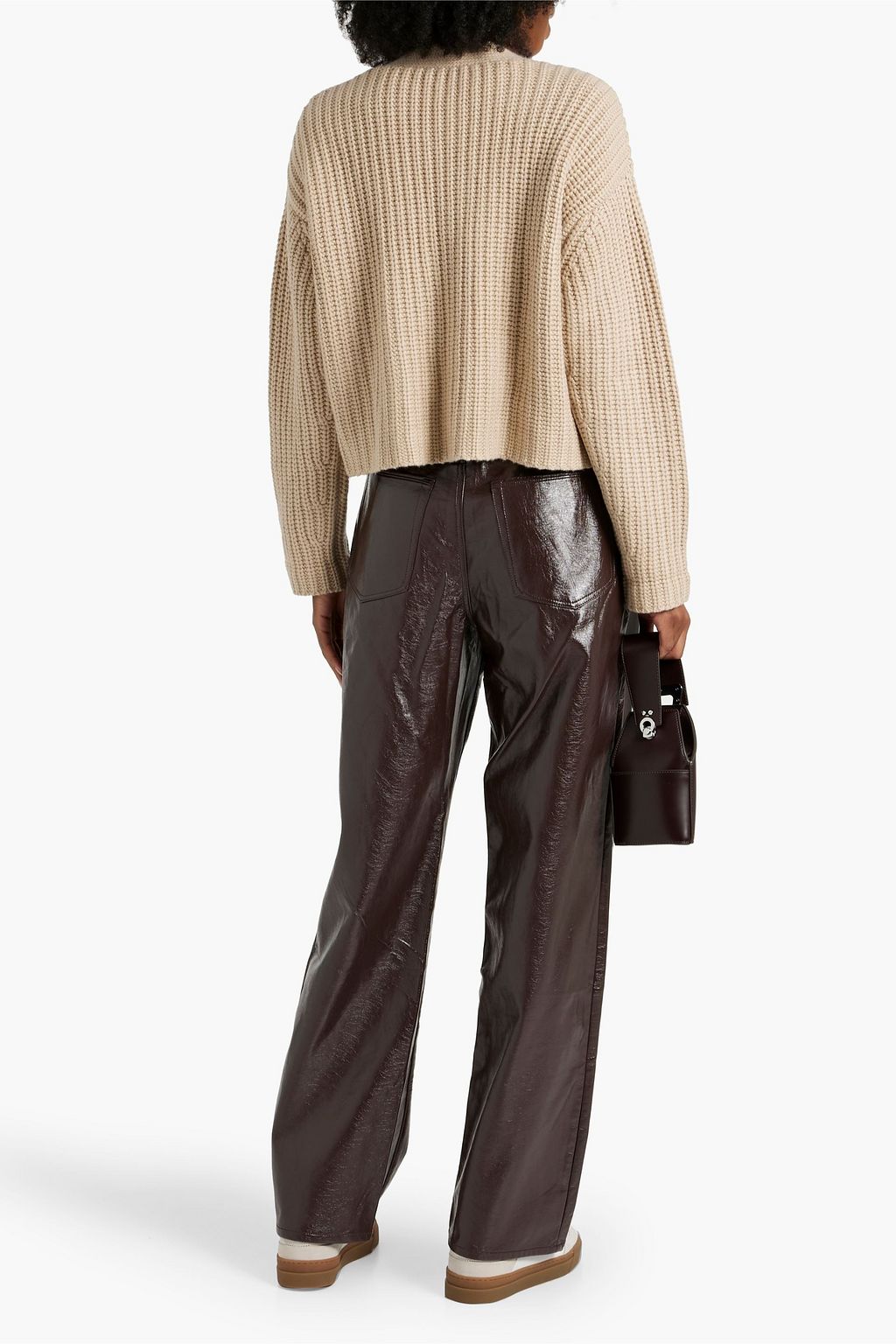 AUTUMN CASHMERE Ribbed-knit cardigan
