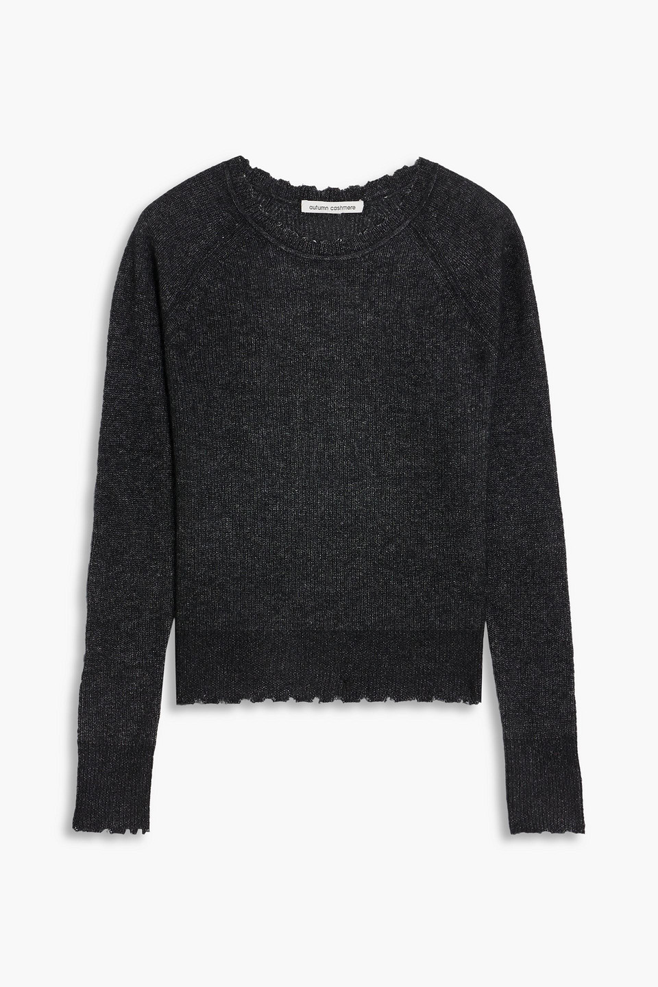 Cashmere and silk-blend sweater