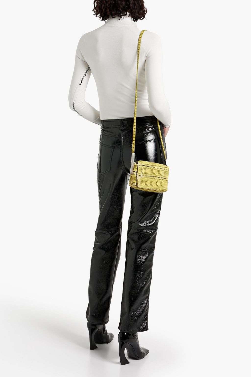 ALEXANDERWANG.T Stretch-knit turtleneck top