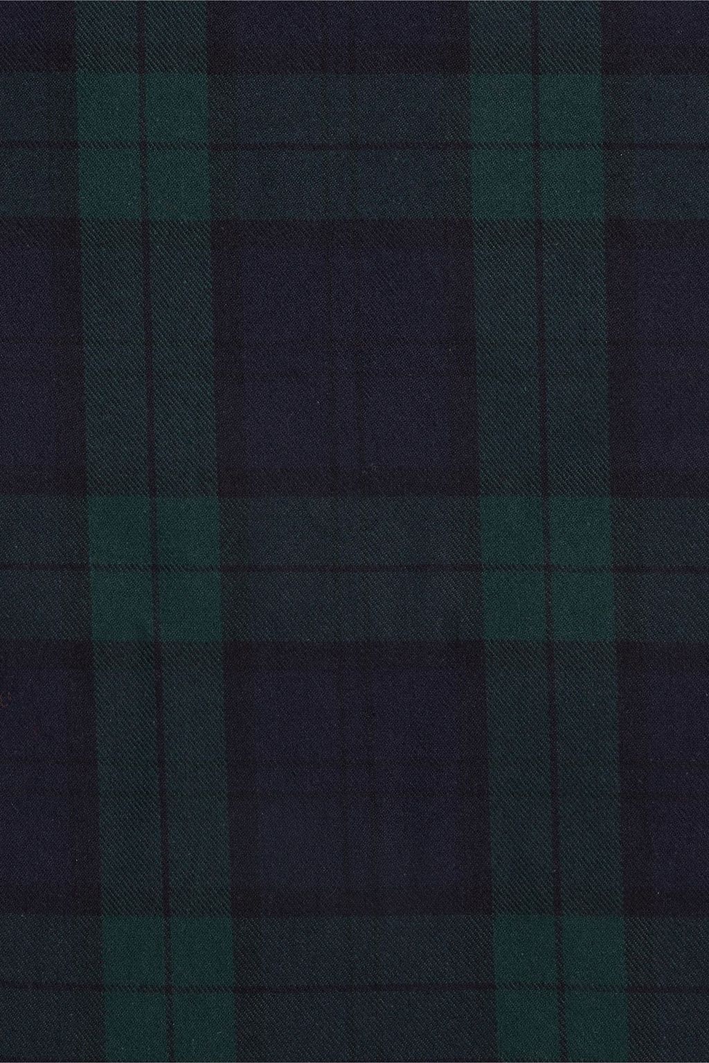 ALEX MILL Checked brushed cotton-twill scarf