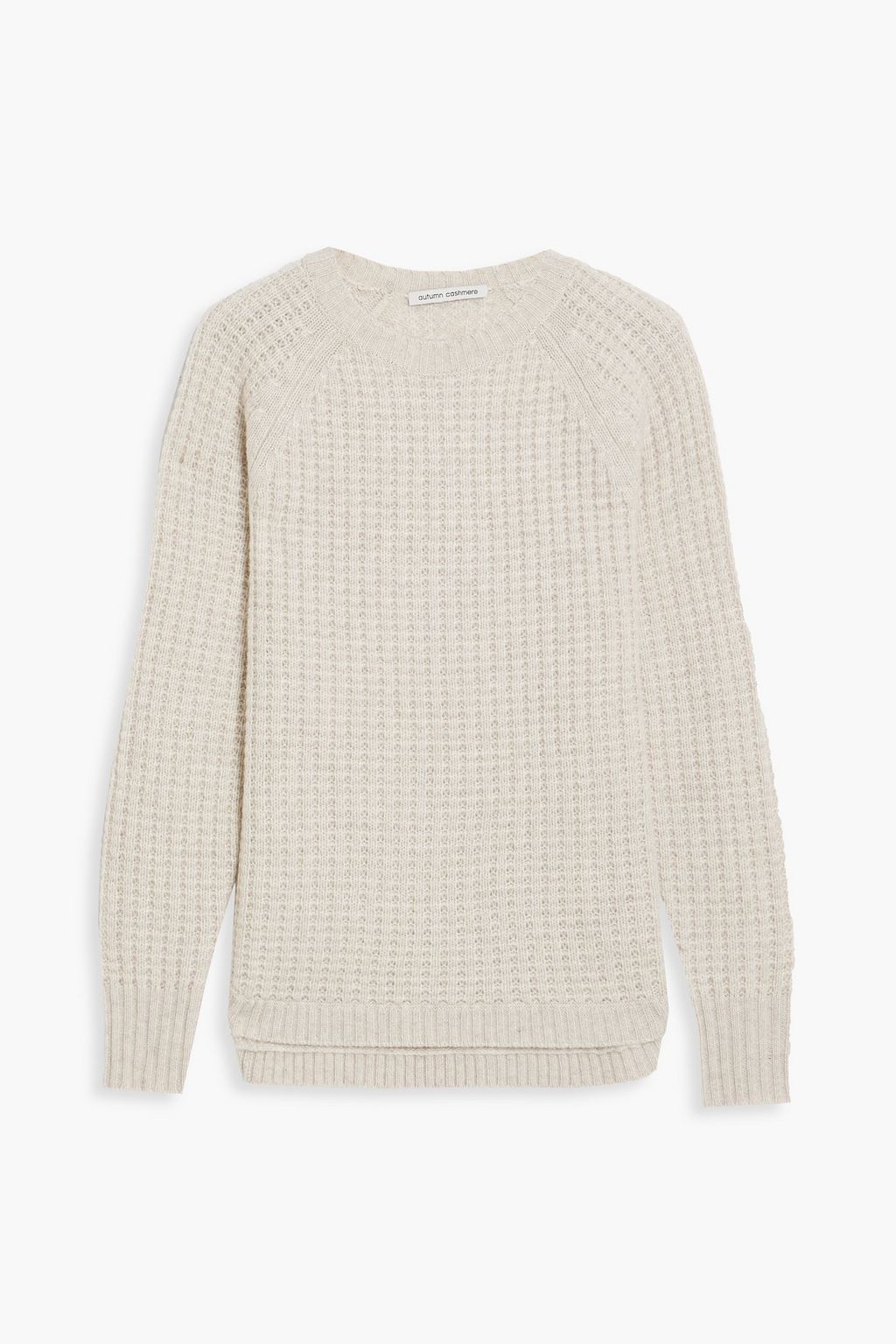 AUTUMN CASHMERE Waffle-knit cashmere sweater | THE OUTNET