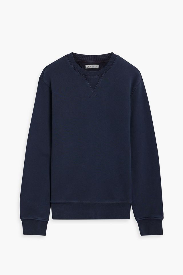 French cotton-terry sweatshirt