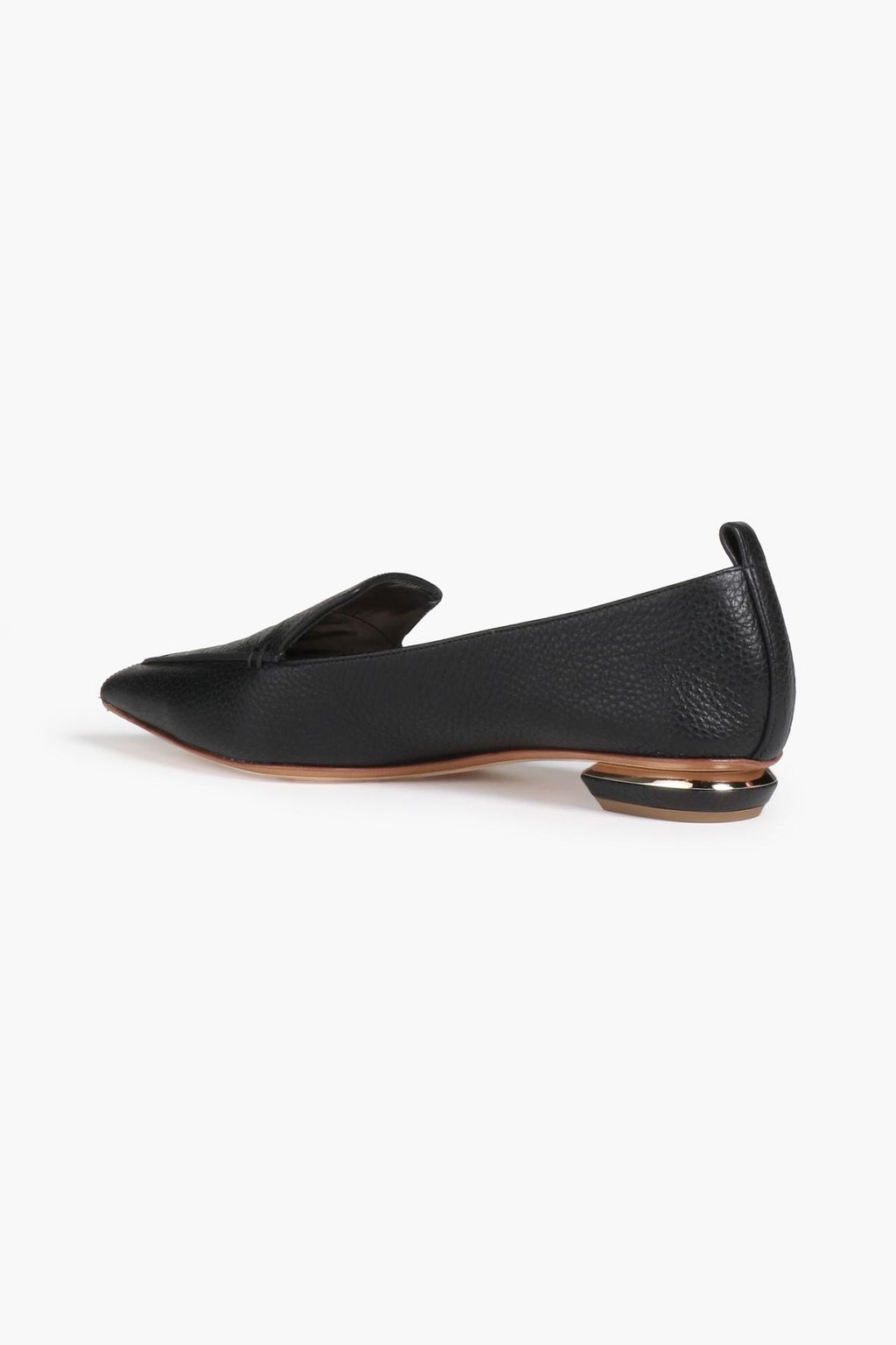 NICHOLAS KIRKWOOD Beya pebbled-leather loafers