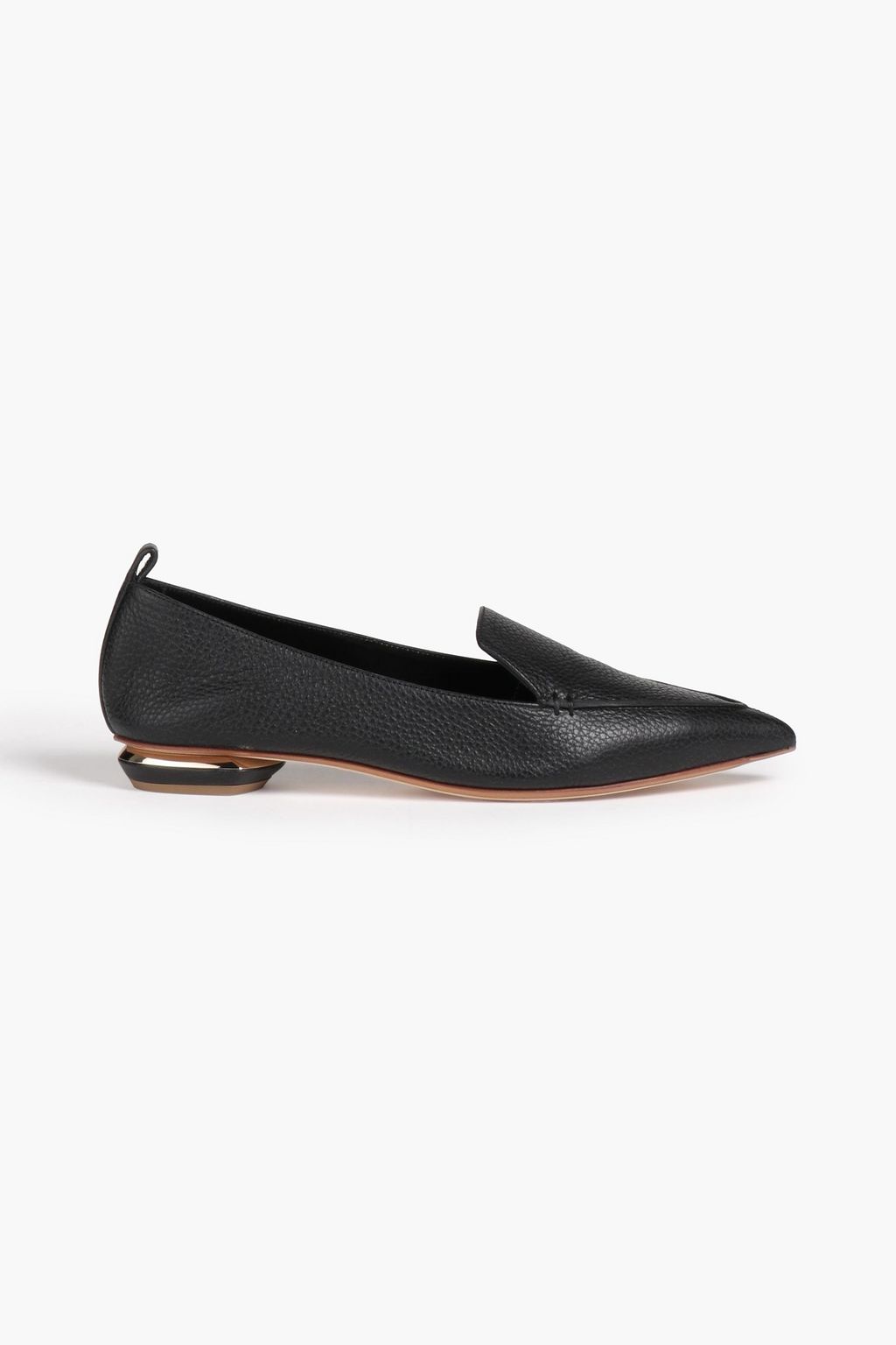 Nicholas Kirkwood Beya Black Leather Loafers flats shoes – AvaMaria