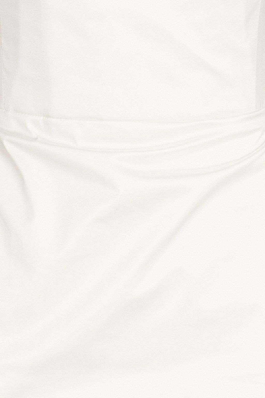 RASARIO Trägerloses Midikleid aus Shantung-Seide