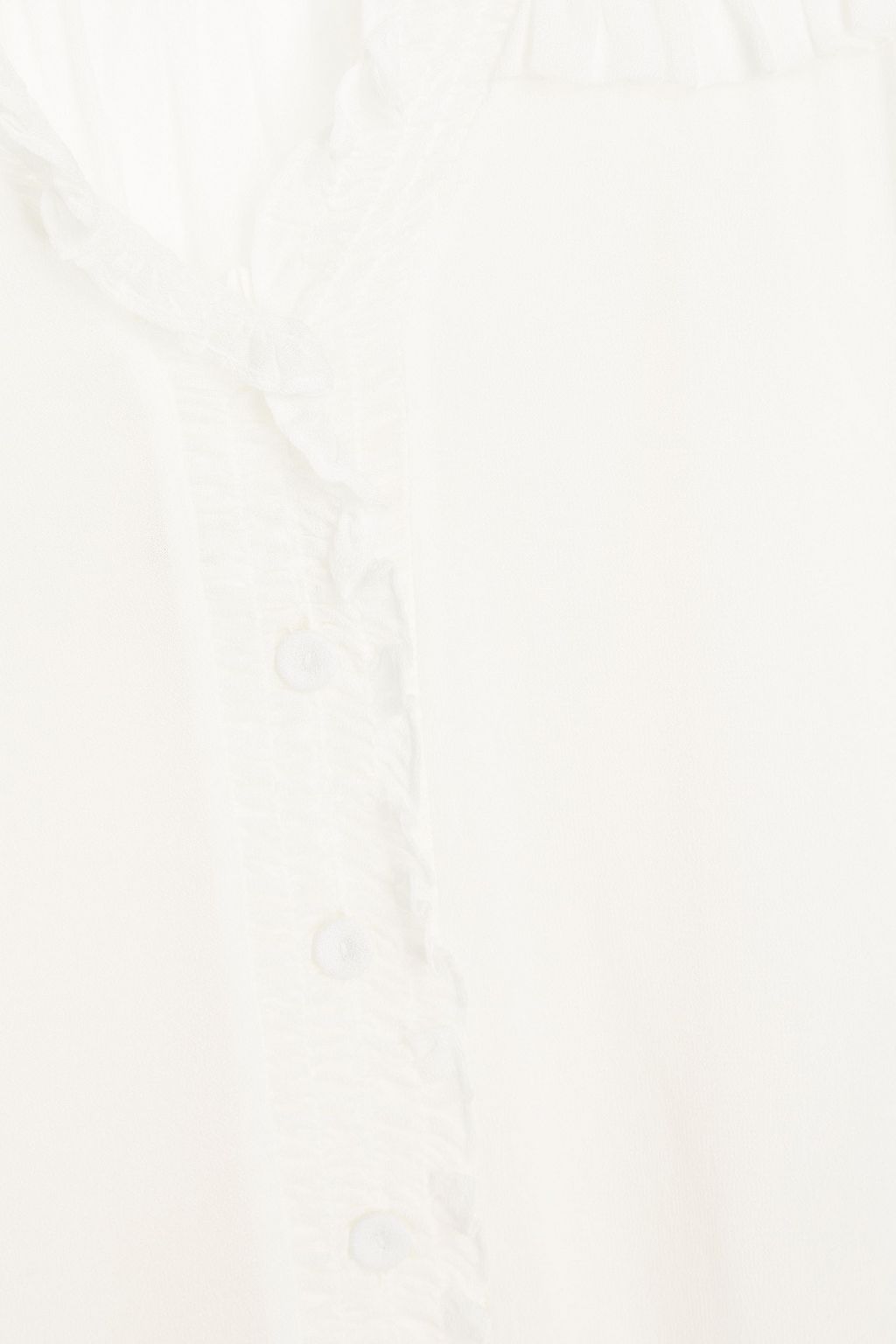DIANE VON FURSTENBERG Gian Carlo ruffled georgette blouse
