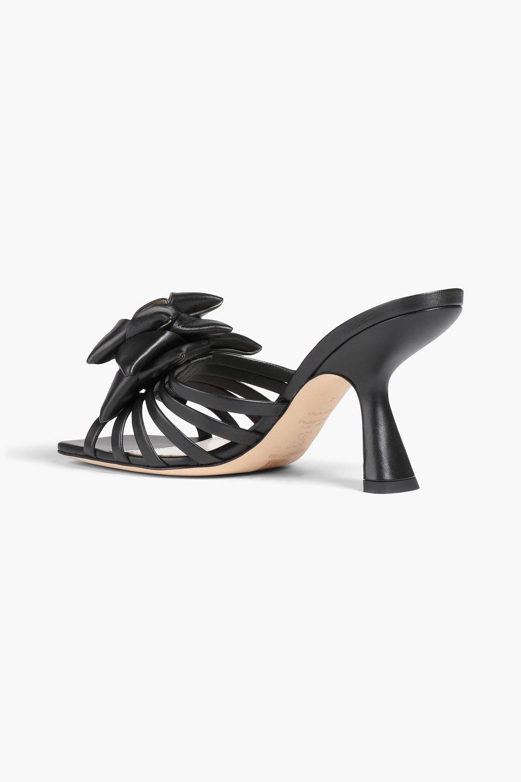 NICHOLAS KIRKWOOD 90mm Gift Wrap leather mules