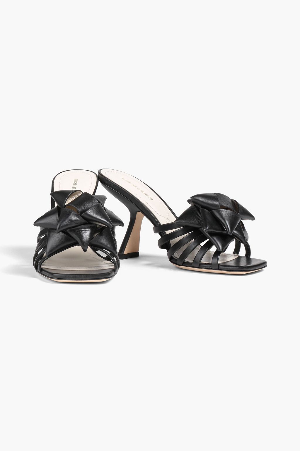 NICHOLAS KIRKWOOD 90mm Gift Wrap leather mules, Sale up to 70% off