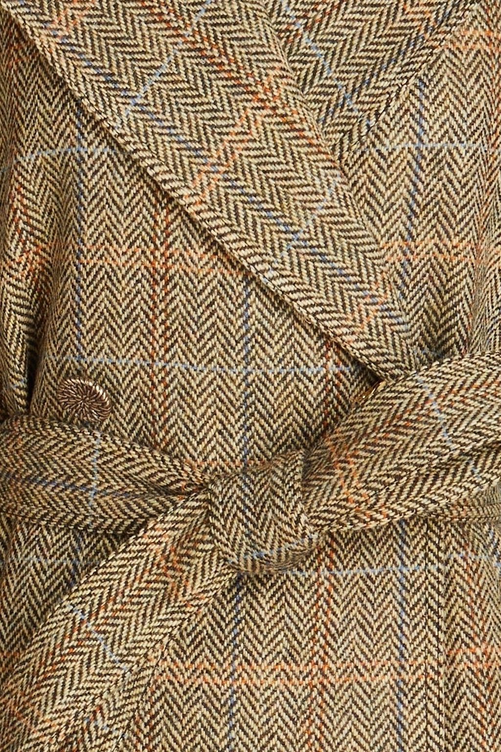 REJINA PYO Double-breasted herringbone wool coat