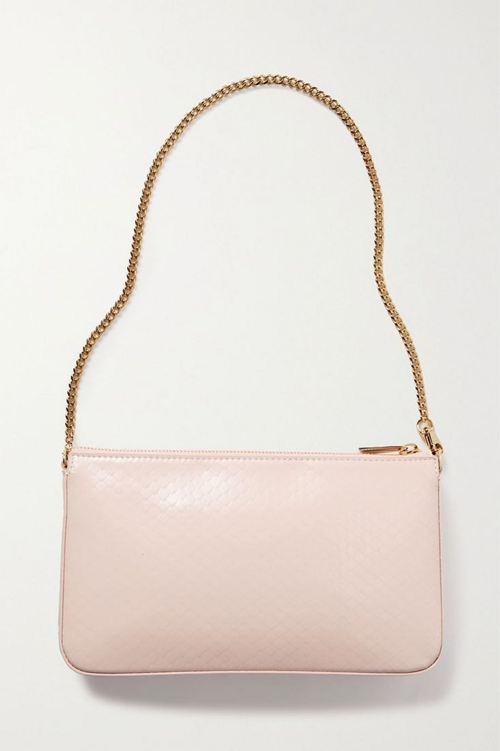 CHRISTIAN LOUBOUTIN Loubila snake-effect patent-leather shoulder bag