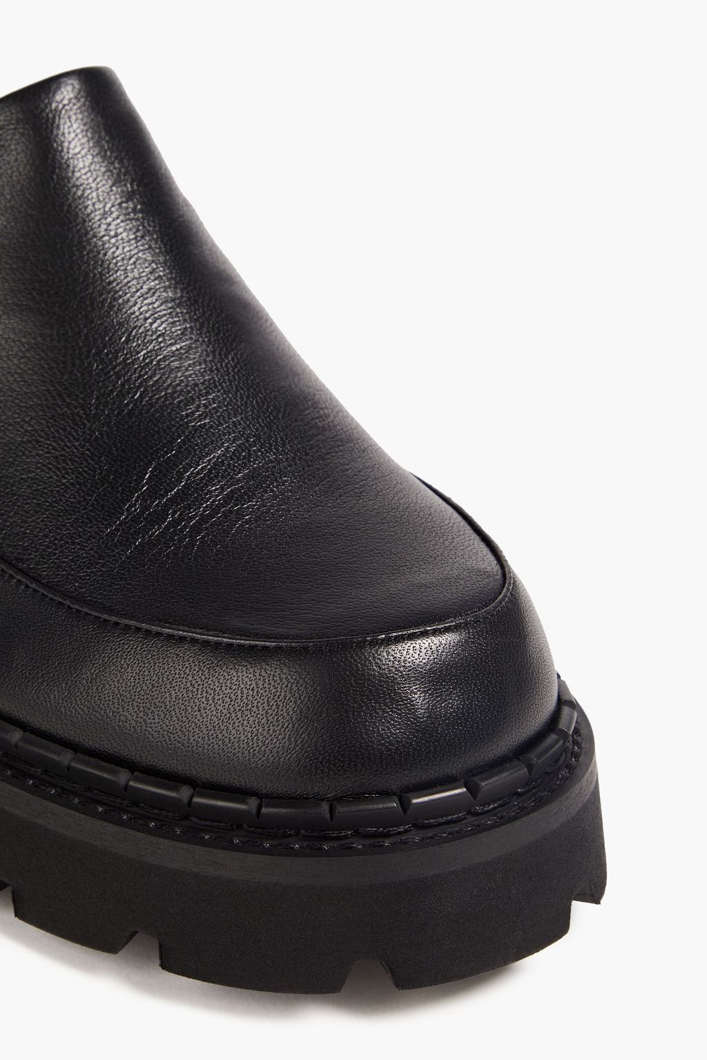 BY FAR Reyna leather mules