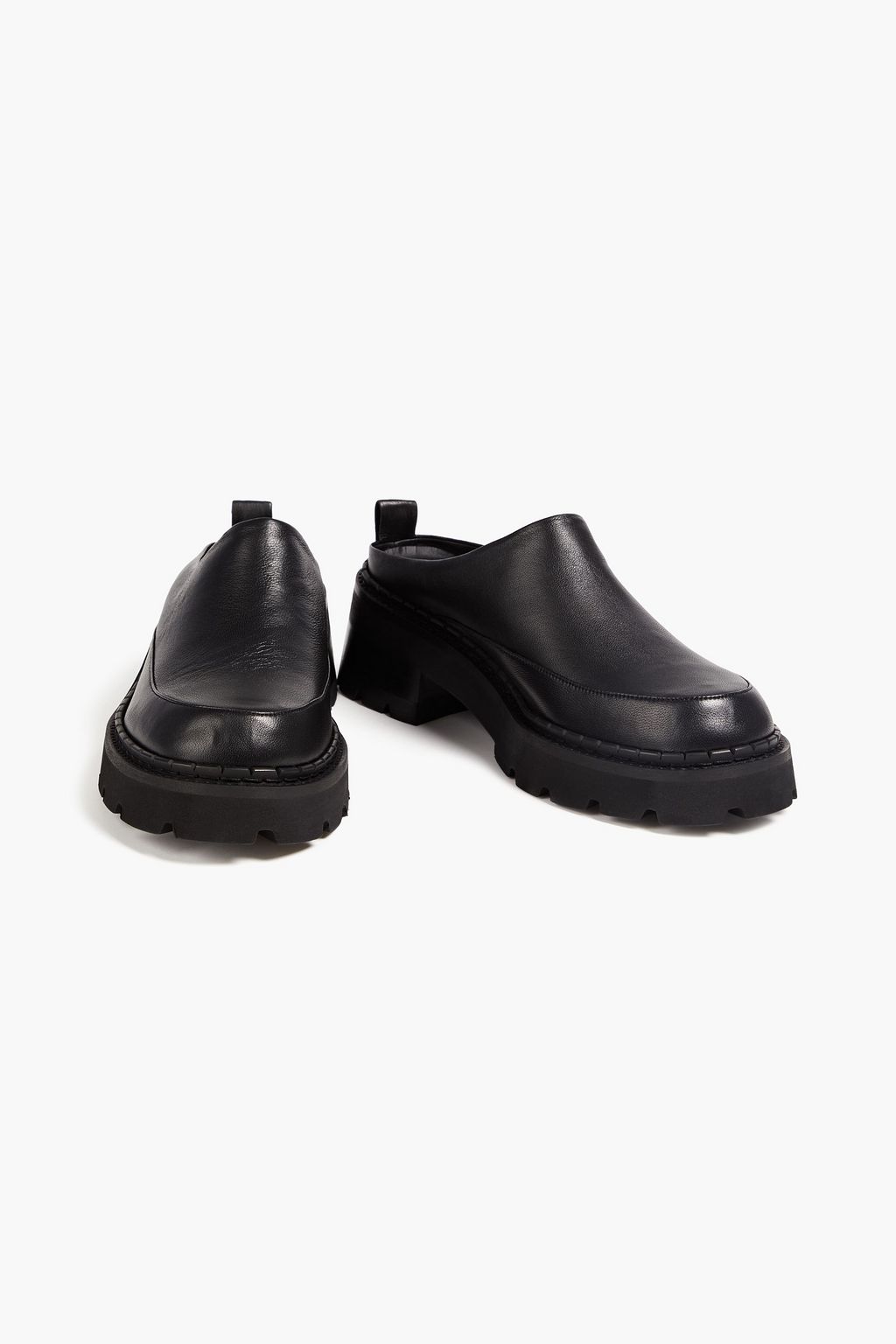BY FAR Reyna leather mules