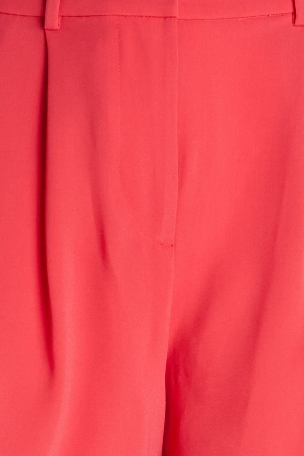 DIANE VON FURSTENBERG クレープ ショートパンツ タック入り