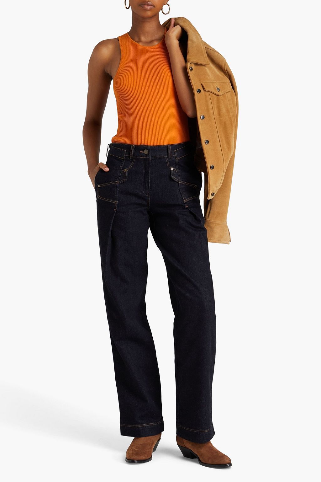 REJINA PYO High-rise straight-leg jeans