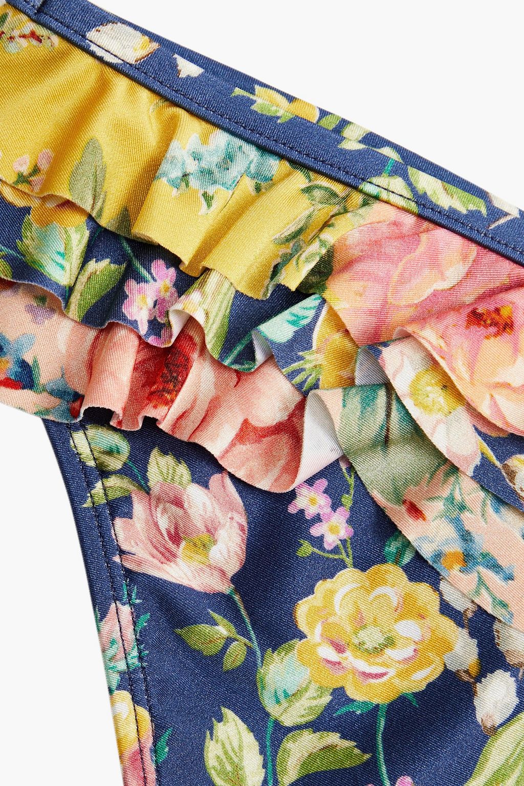 ZIMMERMANN Kids Zinnia ruffled floral-print bikini briefs