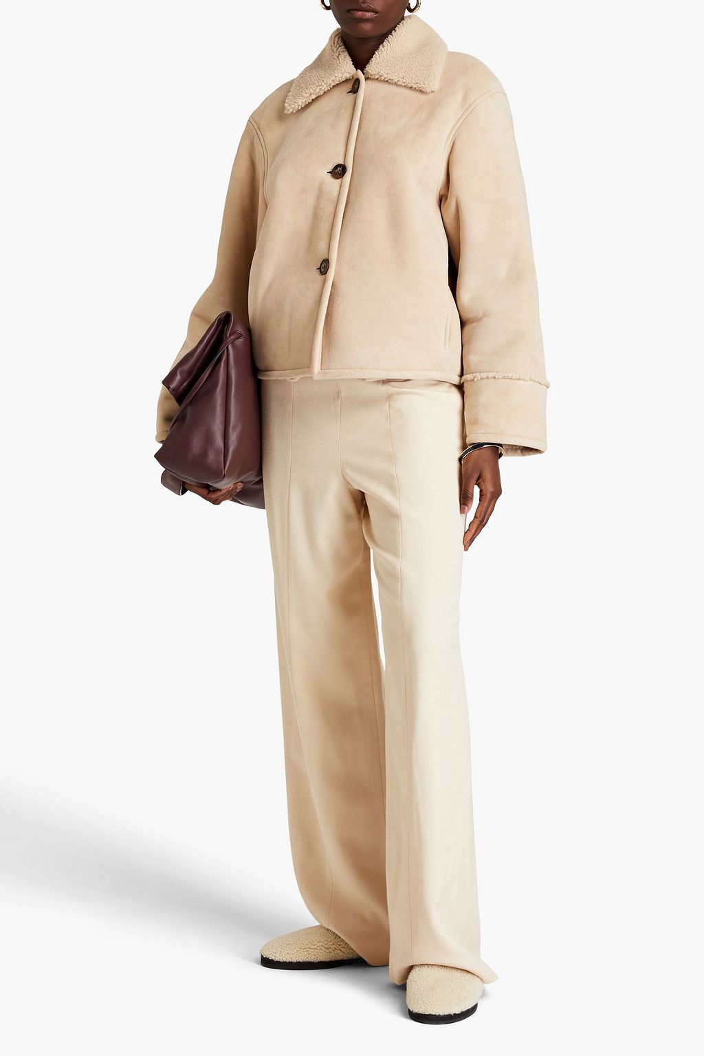 LOULOU STUDIO Vika shearling jacket