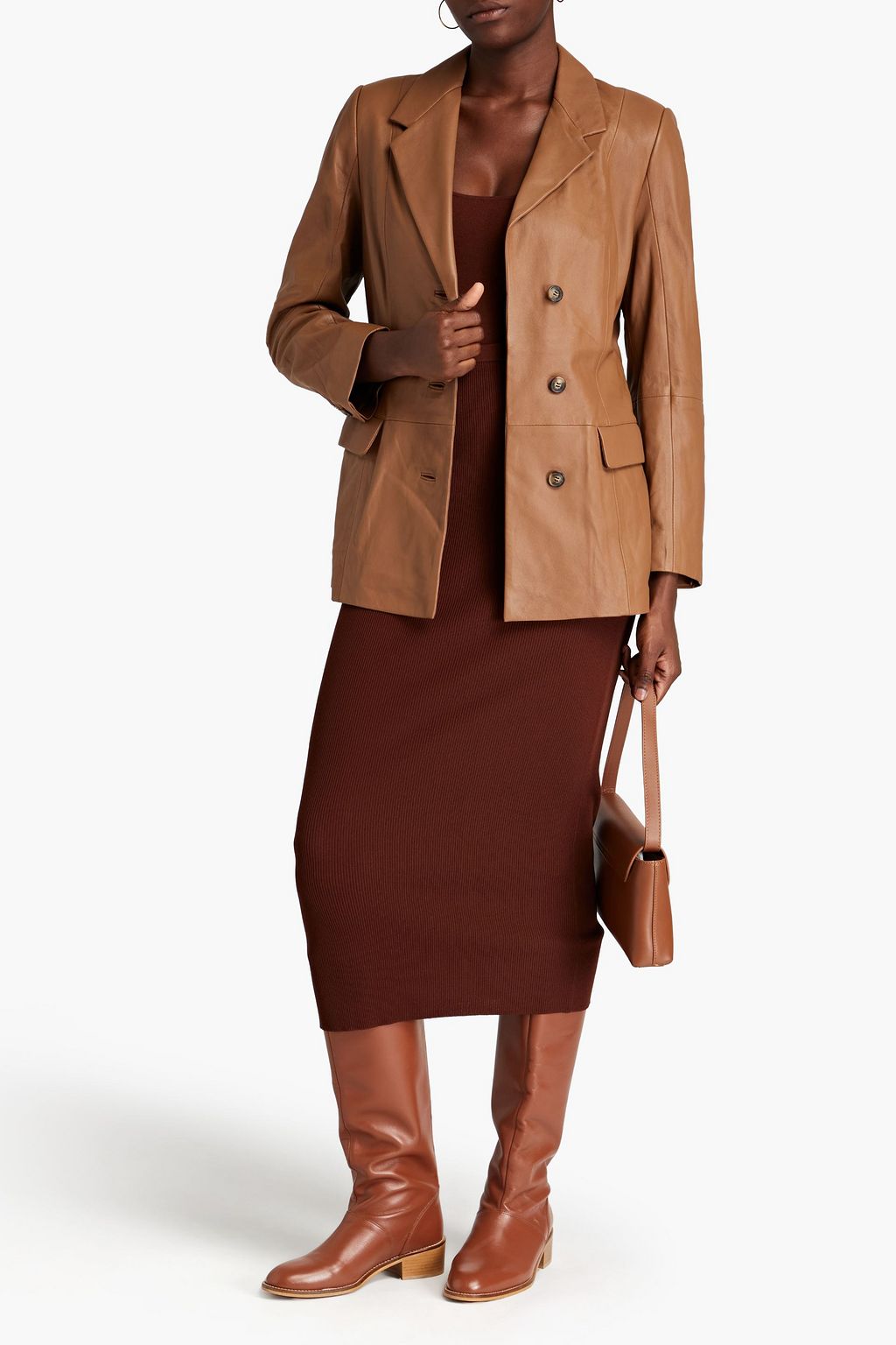 LOULOU STUDIO Stovset leather blazer