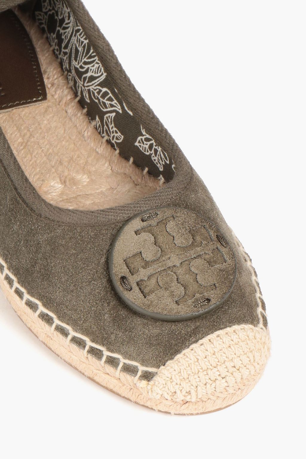 TORY BURCH Minnie suede espadrilles