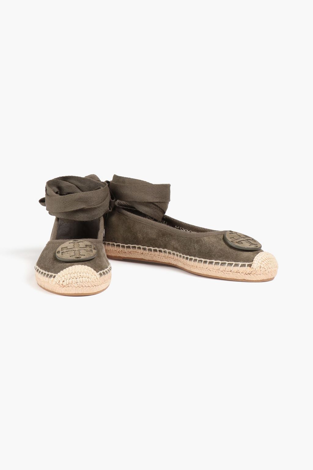 TORY BURCH Minnie suede espadrilles