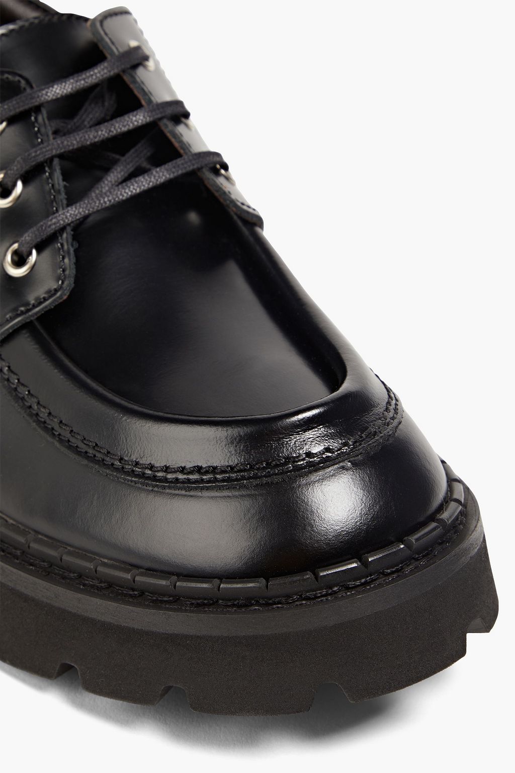 BY FAR Leather brogues