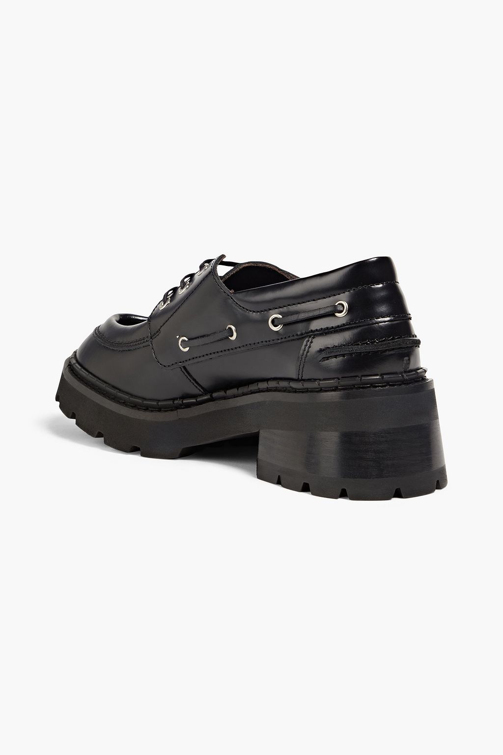 BY FAR Leather brogues