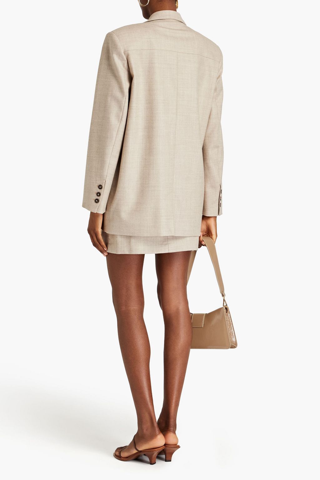 LOULOU STUDIO Kanda wool-blend twill blazer